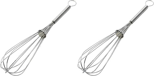 Chef Craft Classic Sturdy Whisk, 10 inch, Chrome (Pack of 2)