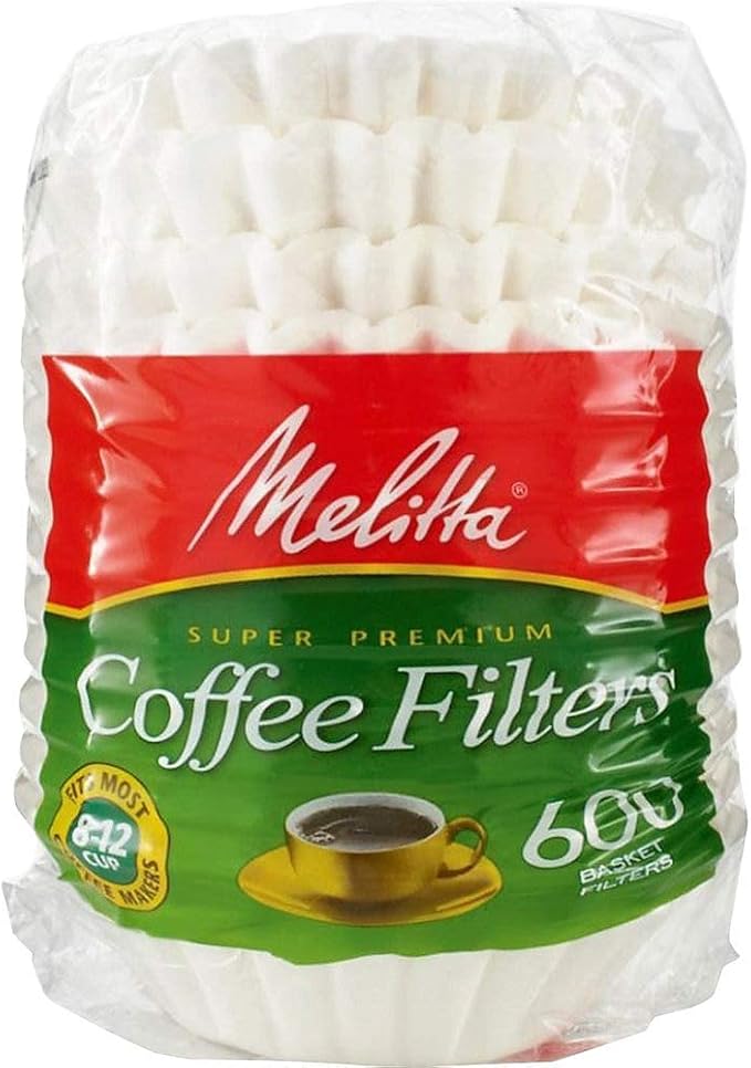 Melitta Coffee Filters, Basket, Pack Of 600