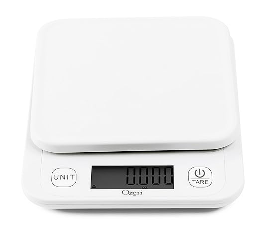 Ozeri Garden and Kitchen Scale II, with 0.1 g (0.005 oz) 420® Variable Graduation Technology®