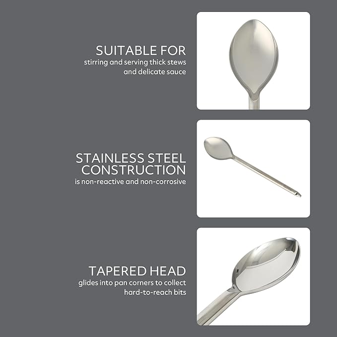 Sur La Table Kitchen Essential Steelhaus Stainless Steel Kitchen Spoon