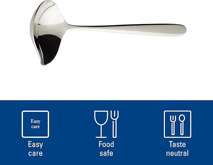 Villeroy & Boch Daily Line Small Gravy/Sauce Boat Ladle, 7 x 3 x 1.75 in