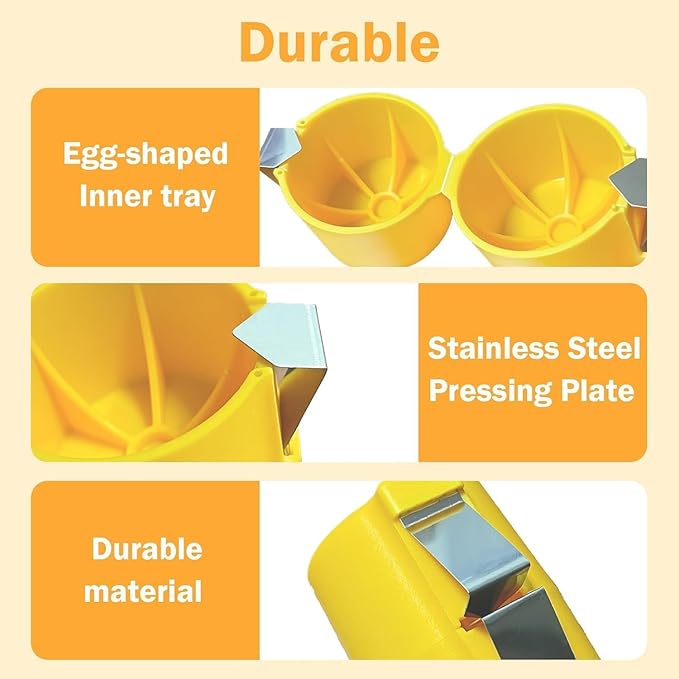 3Pcs Egg Shell Opener, Egg Peeler Tool for Eggs, Stainless Steel Eggshell Opener, Egg Topper Cutter Tool, Egg Cracker for Raw Eggs