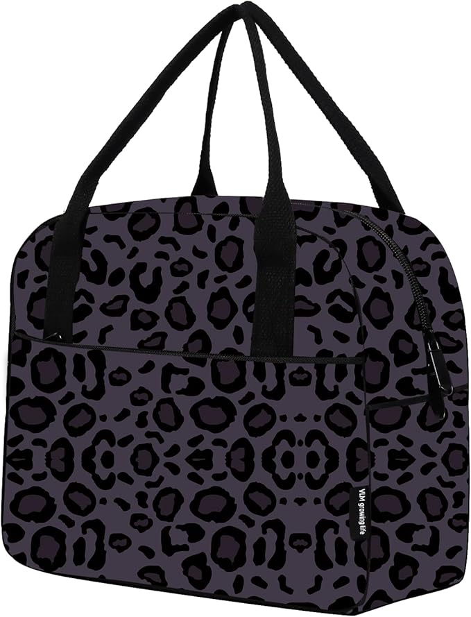 VLM Lunch Bag,Lunch Box for Women Men,Reusable Insulated Lunch Tote,Small Leakproof Cute Lunch Cooler with High Capacity for Work,Picnic,Camping