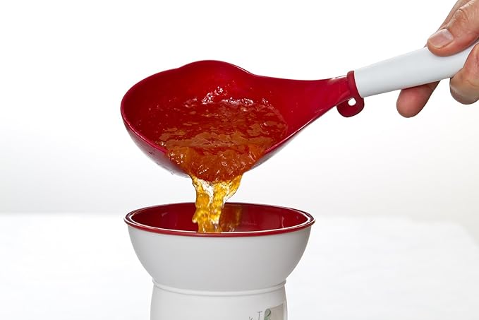 PROGRESSIVE INTERNATIONAL Canning Scoop, 1 EA, Red