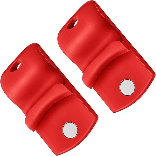 2 Pack Red Mason Jar Lid Opener, Mason Jar Opener, Canning Jar Opener Tool, Easy Grip Design for Tight Lids, Durable Material