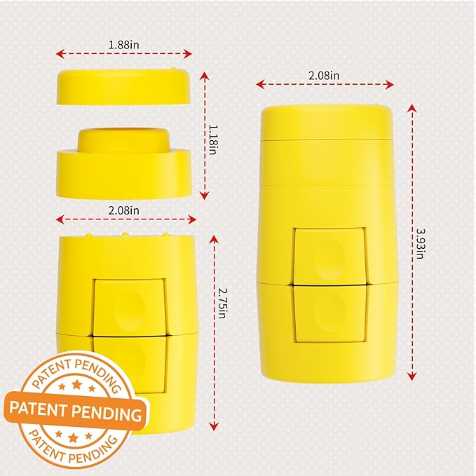 Innovative 2 in 1 Egg Shell Opener, Hard Boiled Egg Peeler Cracker with Piercer, Cute Egg Separator for Raw Eggs, Home Kitchen Gadgets Tool
