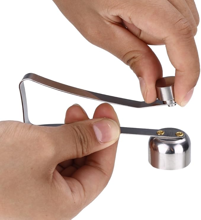Egg Cracker Tool, 2.5cm Small Size Stainless Steel Egg Shell Cutter Tool, Egg Top Cutter for/Soft Hard Boiled Egg(M)