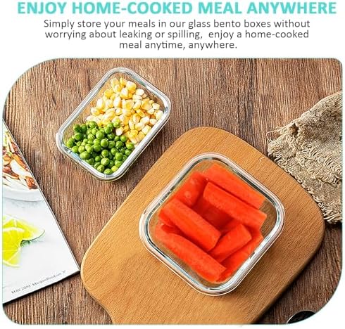 KOMUEE 24 Pieces Glass Food Storage Containers Set, Green