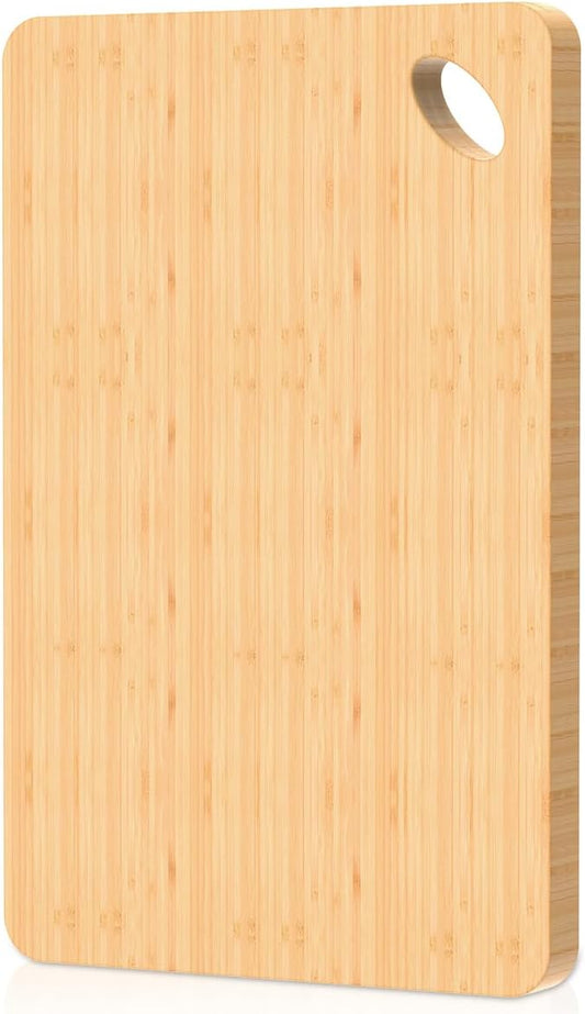 Chopping Board, 15.3 * 8.7'' Wood Cutting Boards for Kitchen for Chopping Meat Vegetables Fruits, Knife Friendly Small Wood Cutting Board