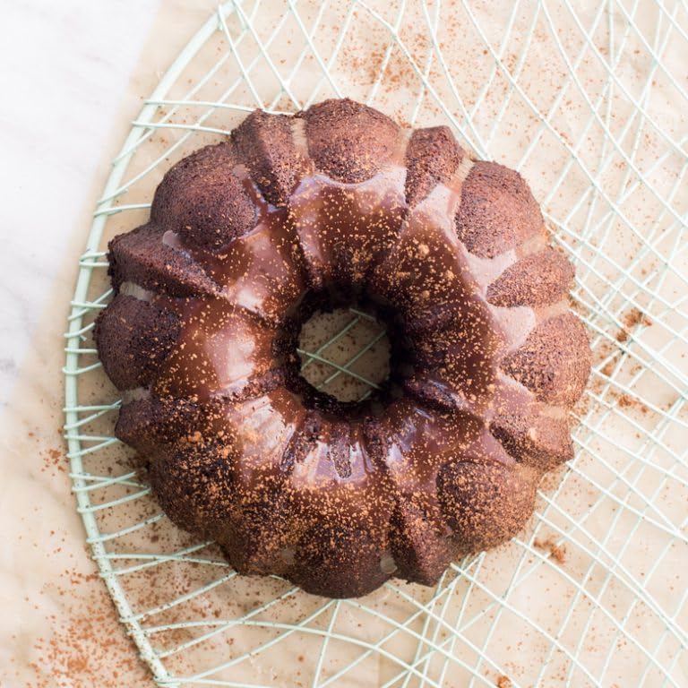Nordic Ware Formed Bundt, 6 Cup, Twilight Blue