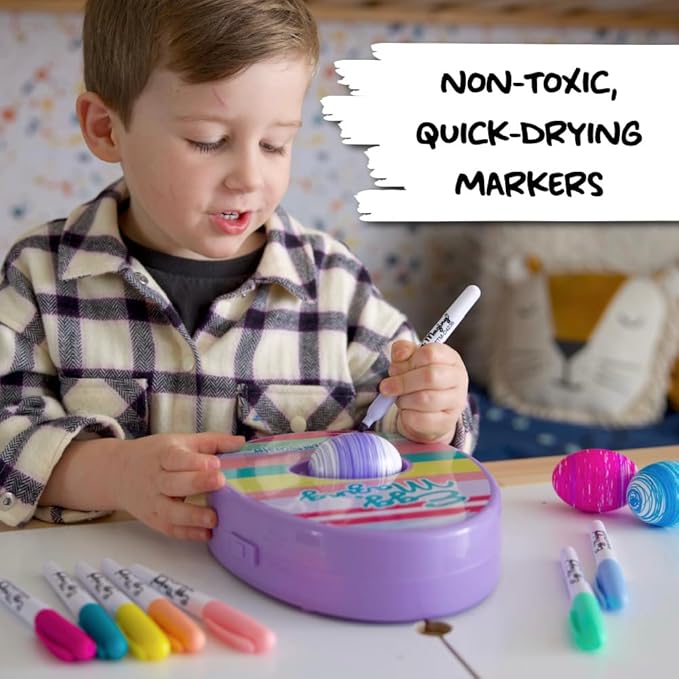 The Original EggMazing Easter Egg - Treemendous Christmas Tree Ornament Decorator - DinoMazing Dinosaur Egg Replacement 16 Colorful Non-Toxic Marker Set - Packaging May Vary, Ages 3 and Up