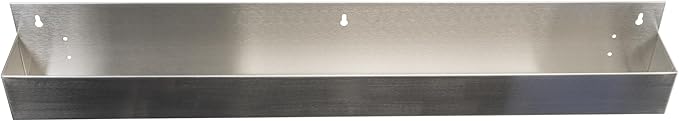 Winco Stainless Steel Bar Speed Rail, Single, 42"
