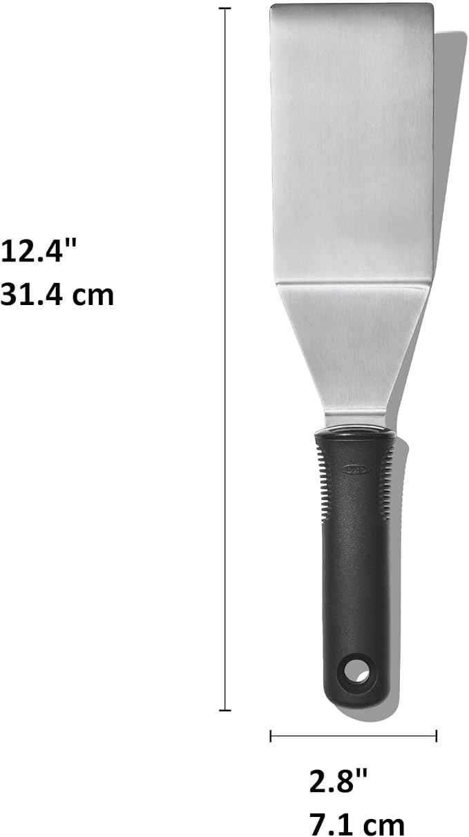 OXO Good Grips Restaurant Turner, Black/Silver