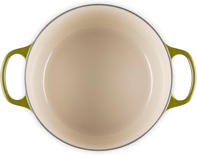 Le Creuset Enameled Cast Iron Signature Deep Round Oven, 6.5 qt., Olive