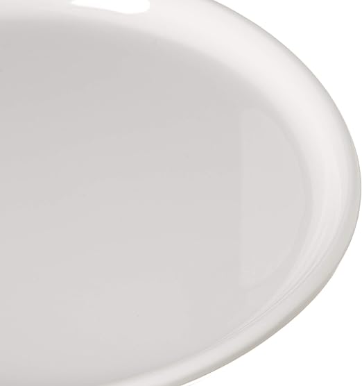 Carlisle FoodService Products Stadia Reusable Plastic Plate Appetizer Plate for Home and Restaurant, Melamine, 7.25 Inches, Greige