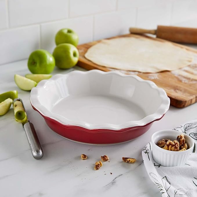 Sur La Table Pie Dish, 9.5", Red
