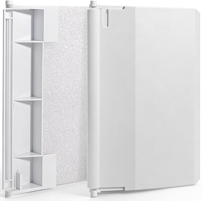 SPX1082K 2 Pack White Swimming Pool Skimmer Weir Door Assembly Kit Compatible with SP1082 SP1083 SP1084 SP1085 SP1086 SP1075 Models