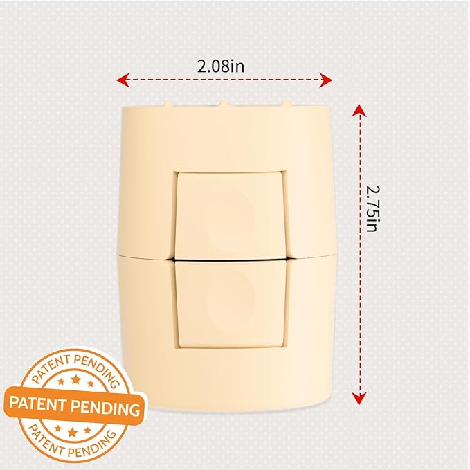 Egg Shell Opener, Egg Peeler Cracker, Cute Egg Separator for Raw Eggs, Home Kitchen Gadgets Tool (Beige)