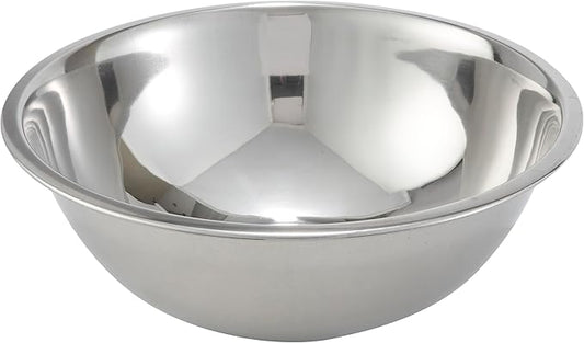 Winco 8 Quart Stainless Steel Mixing Bowl for Commercial Use