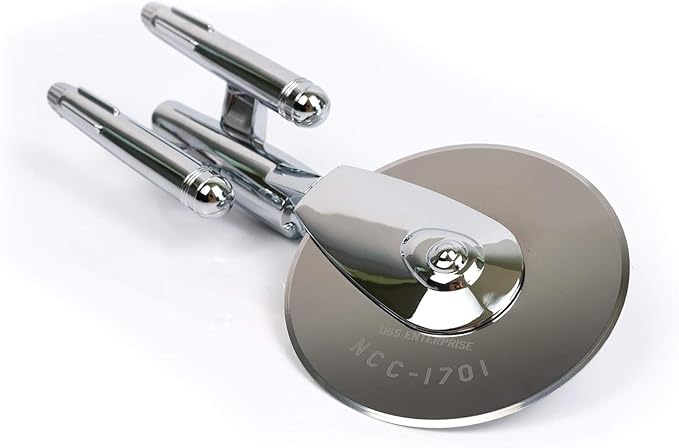 Star Trek: The Original Series USS Enterprise NCC 1701 Pizza Cutter Utensil