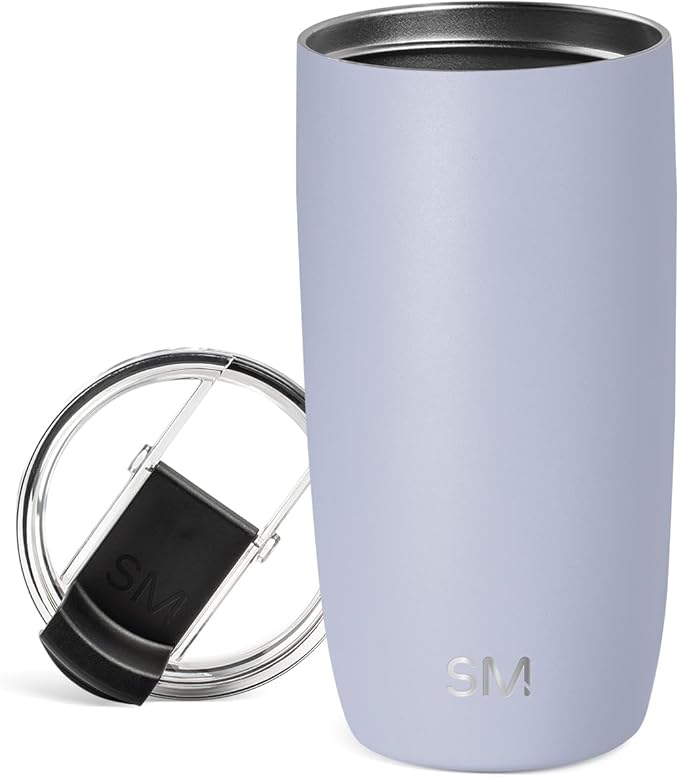 Simple Modern Voyager Tumbler with Flip Lid | Travel Coffee Mug | Insulated Stainless Steel Cold Brew Iced or Hot Coffee Cup | Gifts for Women Men Her Him | 16oz, Dreamscape