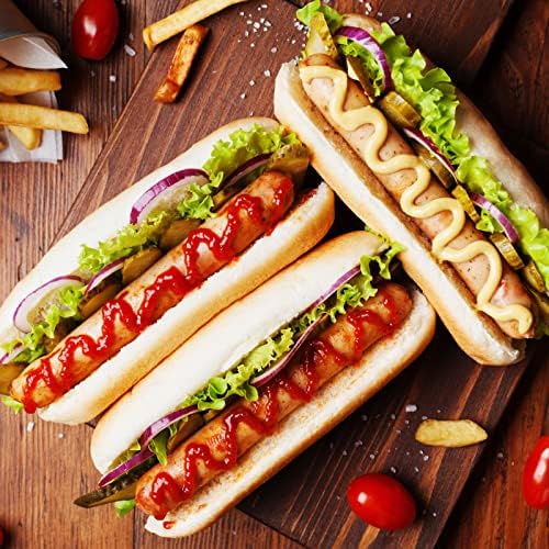 Dioycli Bread Mold for Baking Silicone Mini Baguette Bread Pan, 12-Loaf