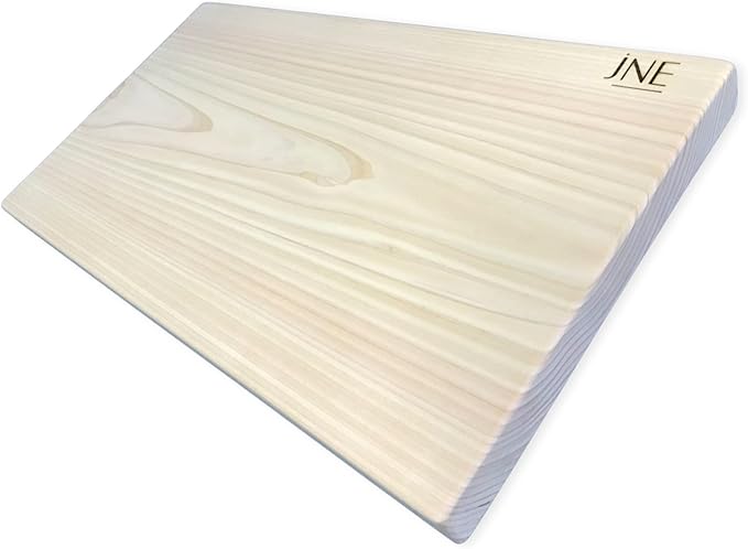 Hinoki Cypress Wood Cutting Board, 19.75" x 12" x1", Reversible Chopping Board, Butcher Board, Serving Board, Solid Single Piece, No Joint, No Glue | Holiday Gift