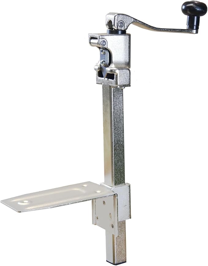 Commercial Can Opener Heavy Duty for Large Cans Industrial Can Openers for Big Can Manual Stainless Steel Table Can Openers Restaurant Can Opener #10 Cans Up To 11" Tall For Bars Hotel Kitchen