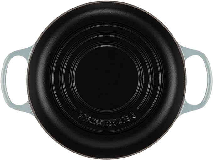 Le Creuset Enameled Cast Iron Signature Round Bread Oven, 9.5 inch, Sea Salt