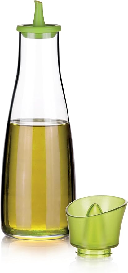 Tescoma Oil Dispenser Bottle, with no-drip Spout, made of glass 500ml (17oz)