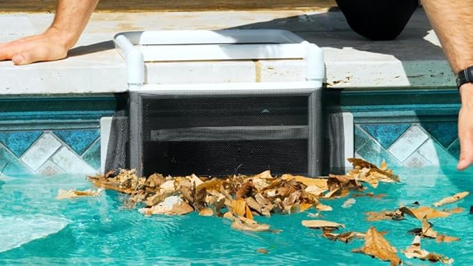 Skimmer Saver by Fischer for Inground Pool Skimmers up to 14 inches Wide | White | Rust-Proof, Crack Proof, & UV Resistant | Easy Installation | 14" x 14" x 14"