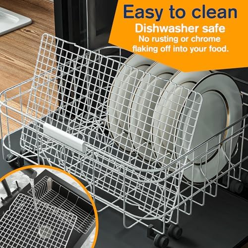 2 PCS Cooling Racks for Cooking and Baking, 10" x 16", Silver