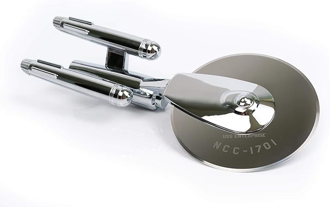 Star Trek: The Original Series USS Enterprise NCC 1701 Pizza Cutter Utensil