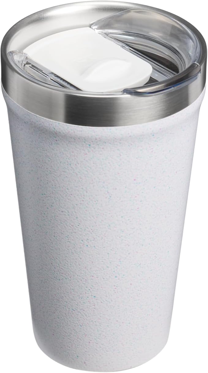 STANLEY Everyday Tumbler | Press Fit Drink Through Lid | Beverage, Coffee, and Cocktail Cup | Insulated Stainless Steel Wine Glass | BPA-Free