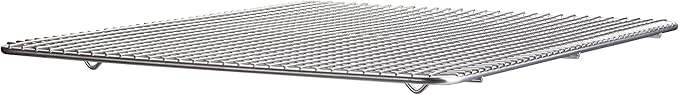 Winco Wire Sheet Pan Grate/Cooling Rack, Chrome Plated, 2/3 Size / 14" x 20"