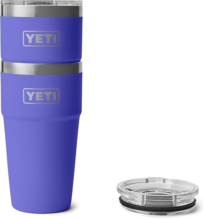 YETI Rambler 20 oz Stackable Tumbler, Stainless Steel, Vacuum Insulated with MagSlider Lid