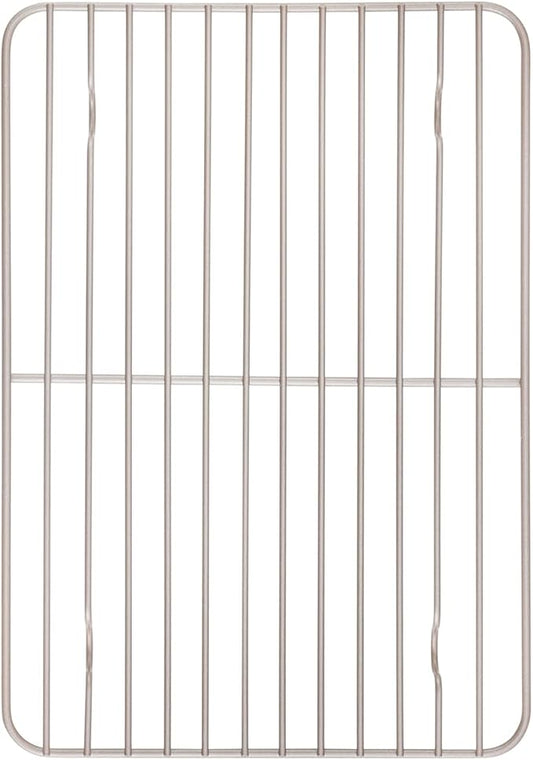 CHEFMADE Baking and Cooling Rack, 12.2-Inch Non-Stick Rectangle Wire Rack for Oven Baking (Champagne Gold)