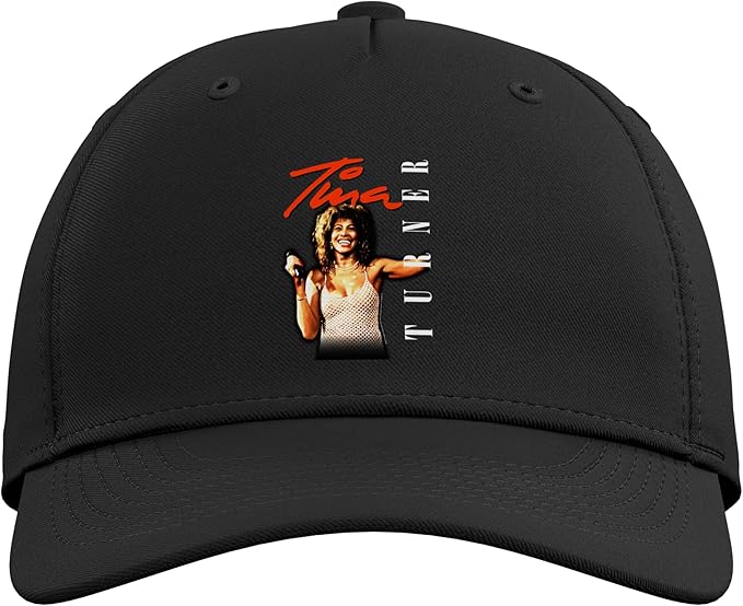Official Tina Turner Front Photo Artwork Adjustable Baseball Hat