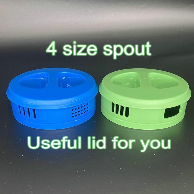81oz/2.4Litre/0.63 Gallon Plastic Water Pitcher with Lid 2 pcs set BPA-FREE Carafes Mix Drinks Water Jug for Hot/Cold Juice Beverage Ice Tea (Blue and Green, 81oz)