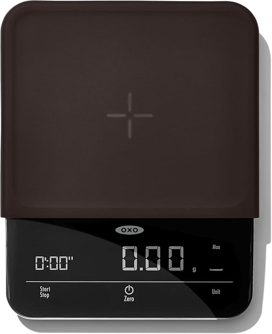 OXO Brew 6 Lb. Precision Coffee Scale with Timer, Black