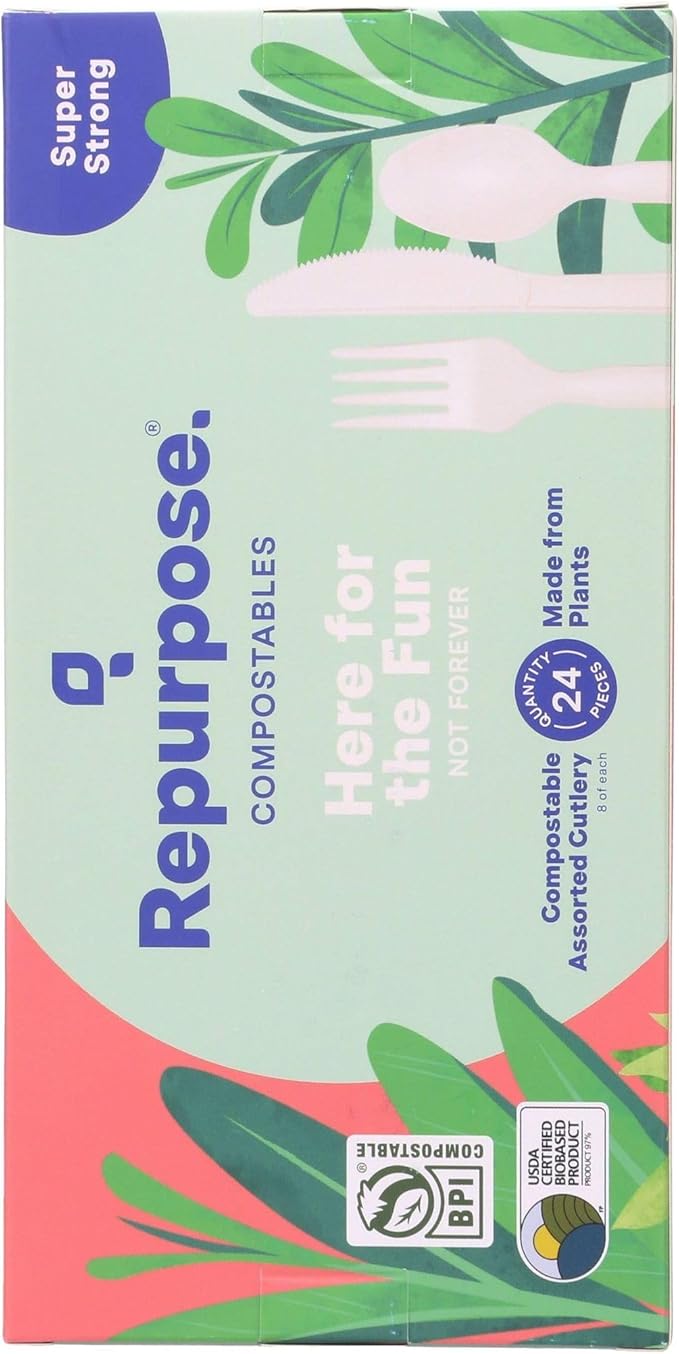 Repurpose, Utenstils Repurpose Combo Set, 24 Count