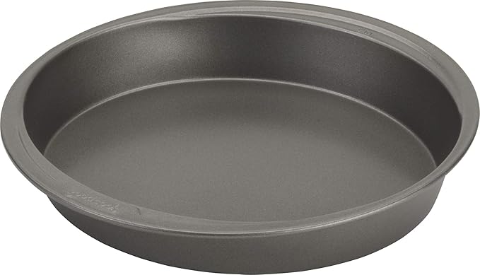 GoodCook Everyday Nonstick Steel Round Cake Pan, 9 Inch, Gray