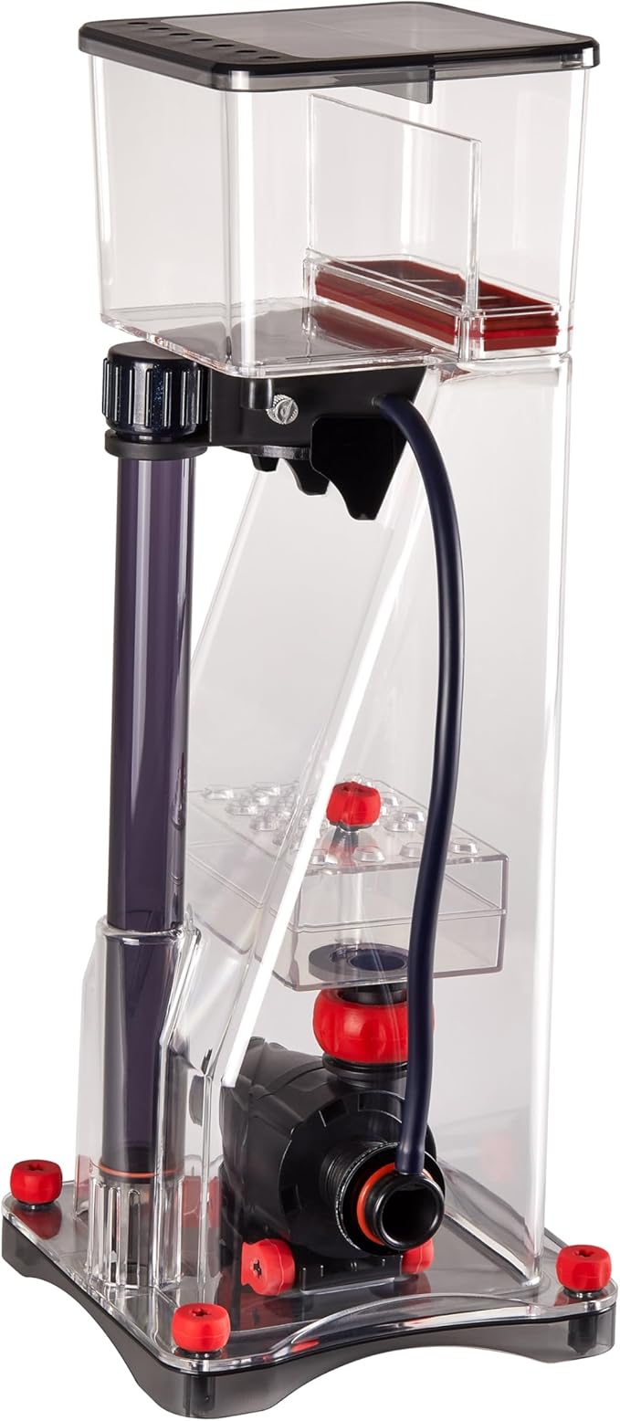 Coralife Aquarium Fish Tank Marine Salt Water DC-Controlled Variable Speed Square Protein Skimmer, Up To 300 Gallons