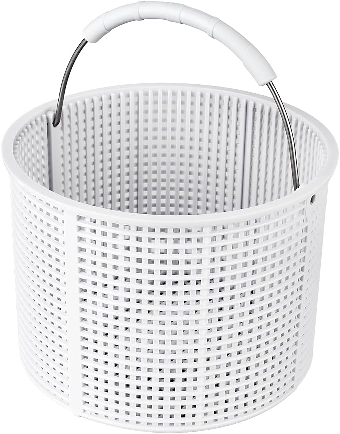 Pool Skimmer Basket Replacement for Hayward SPX1082CA & Aladdin B-152 Skimmers, Skimmer Basket for Inground Pool Replace SP1083 SP1084 1085 1086 SP1075 Baskets - Upgrade Basket with Handle