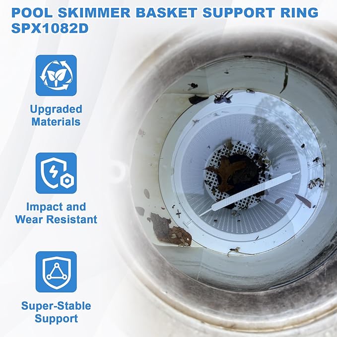 SPX1082D Basket Support Ring Compatible with Hayward Pool Automatic Skimmers Basket (SP1082 SP1083 SP1084 SPX1082CA B152) - 1 Pack