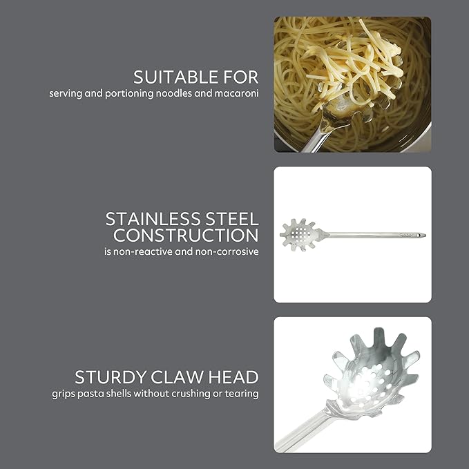 Sur La Table Kitchen Essential Steelhaus Stainless Steel Spaghetti Pasta Server