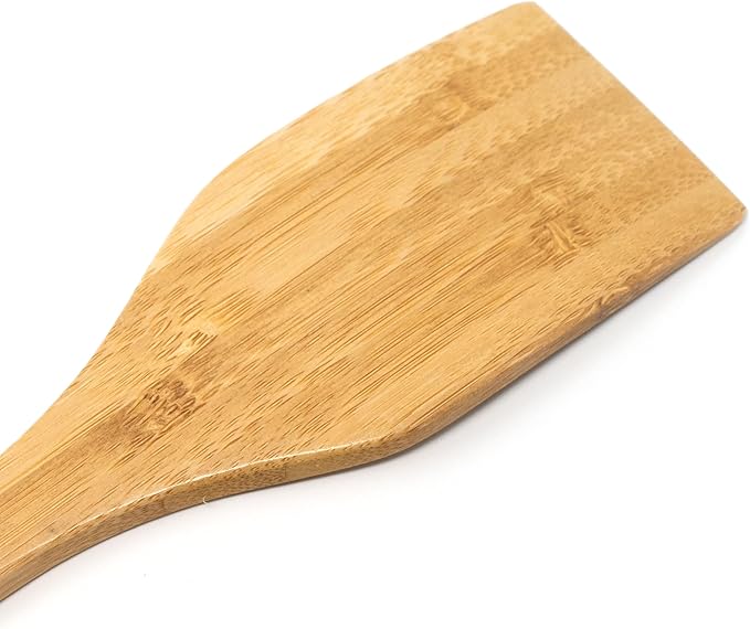Norpro Bamboo 12-Inch Spatula, Flat Handle