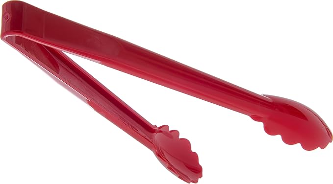 Carlisle FoodService Products Carly Salad Tong, 12" Utility Tong, 12 Pack