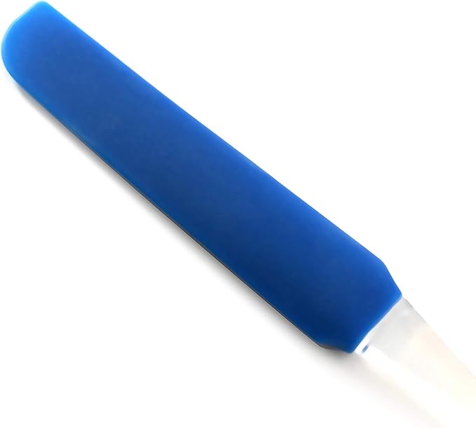 Norpro Silicone Jar/Icing Spatula, Blue, 10.5in/26.5cm, As Shown