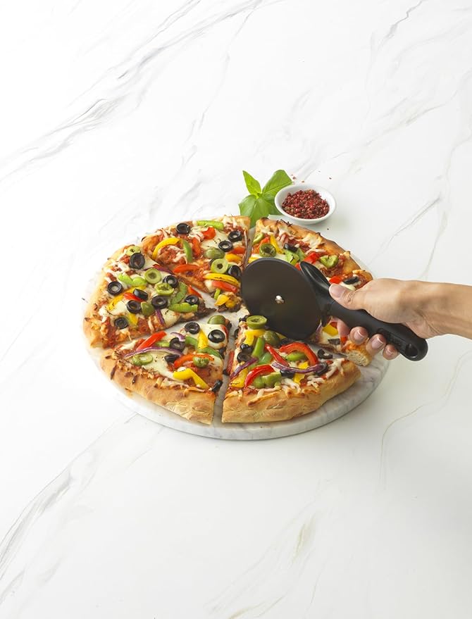GoodCook Everyday Jumbo Pizza Cutter with Nonstick Stainless Steel Wheel